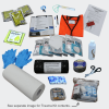 Contents of Go-Kit+ Bleed Control Version Emergency / Preparedness Kit from  Edu-Care
