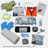 Contents of Go-Kit+ Bleed Control Version Emergency / Preparedness Kit from  Edu-Care